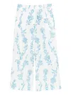 Etro Cotton Polyester Pants In Blue