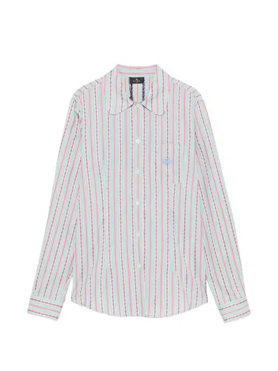 Etro Cotton Shirt In Multi