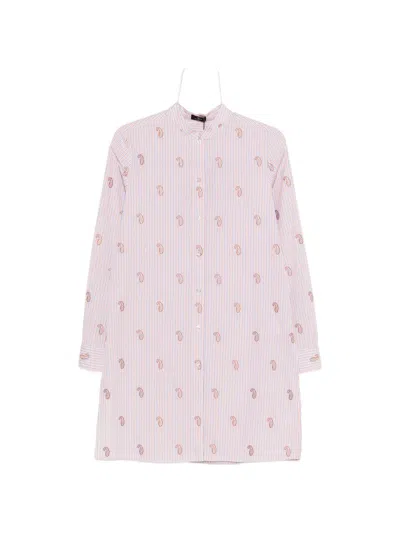 Etro Cotton Shirt In Pink