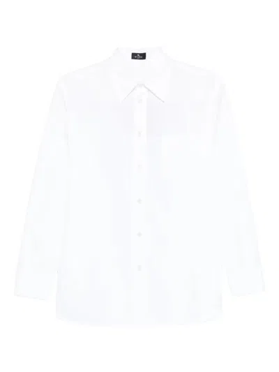 Etro Burberry Mini Check Wool Kilt In White