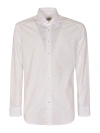 Etro Long-sleeved Buttoned Shirt In White