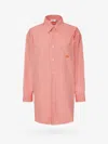 Etro Women Cotton Shirt With Frontal Logo Embroidery