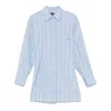 Etro Knotted Button-up Striped Shirt