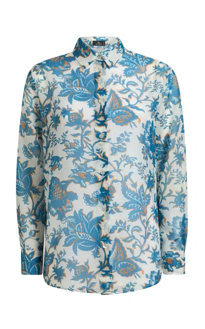 Etro Cotton-silk Shirt