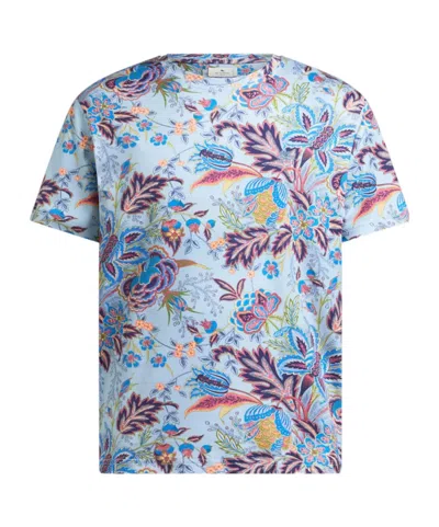 ETRO COTTON T-SHIRT WITH PRINT