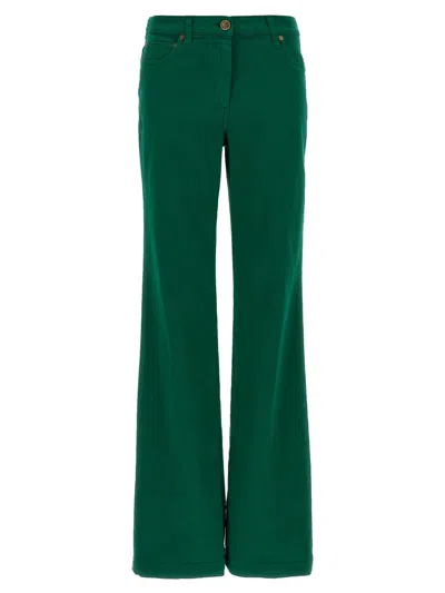 Etro Cotton Trousers Pants Green