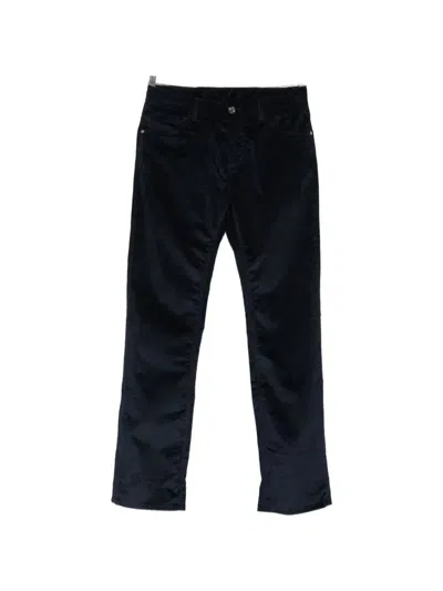 Etro Cotton Trousers In Black