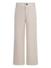 Etro Cotton Trousers In Neutrals