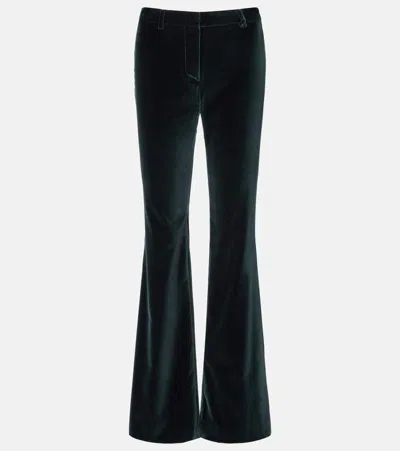 Etro Cotton Velvet Flared Pants