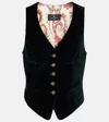 Etro Cotton Velvet Vest