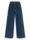 Etro Wide-leg Jeans In Blue
