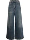 ETRO ETRO COTTON WIDE LEG JEANS