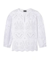 Etro Cotton-blend Top In Multi