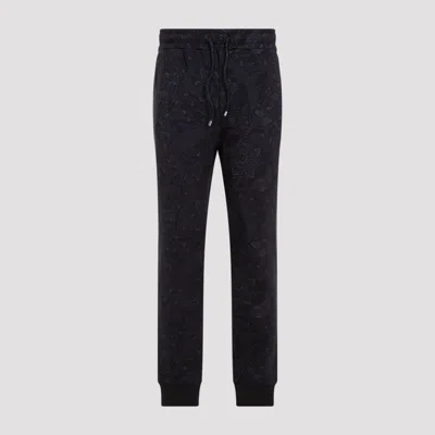 Etro Coulisse Tapered Jogger Pants In Blue