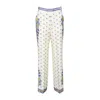 Etro Amebas Print Natural Pants For Women