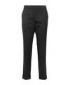 Etro Cropped Trousers With Tailored Silhouette In Black