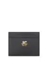 Etro Credit Card Holder In Black