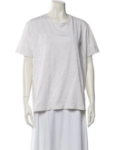 Pre-owned Etro Crew Neck Short Sleeve T-shirt In Neutral