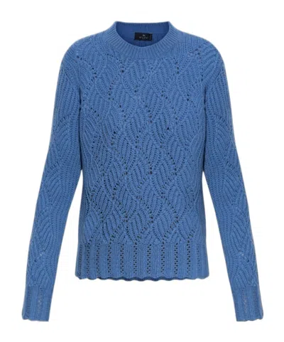 ETRO ETRO LONG SLEEVED CREWNECK KNITTED JUMPER