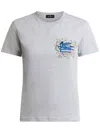 Etro T-shirts And Polos In Gray