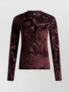 Etro Velvet Tops. In Red