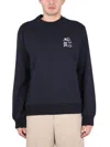 Etro Men Crewneck Sweatshirt In Blue