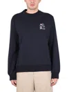 Etro Men Crewneck Sweatshirt In Blue