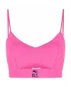 Etro Cropped Knitted Cut-out Top