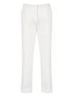 ETRO CROPPED MID-RISE TROUSERS