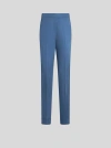 Etro Cropped Tailored Trousers In Light Blue