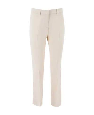 Etro Cropped Tailored Trousers In Beige