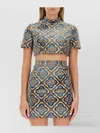 Etro Cropped Top Set High Neckline
