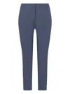Etro Cropped Trousers In Blue