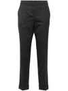 Etro Cropped Trousers With Tailored Silhouette In Black