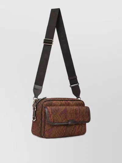 Etro Crossbody Bag In Brown