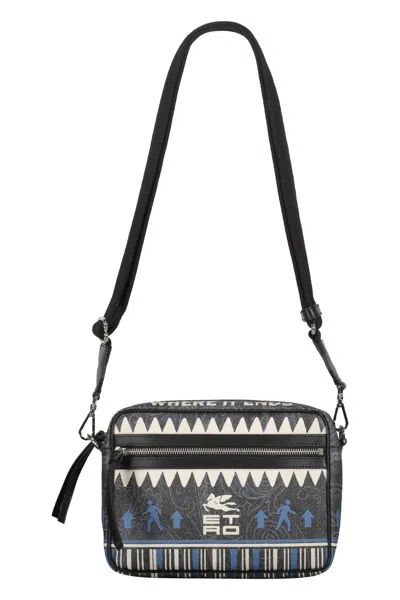 Etro Crossbody Bag In Black