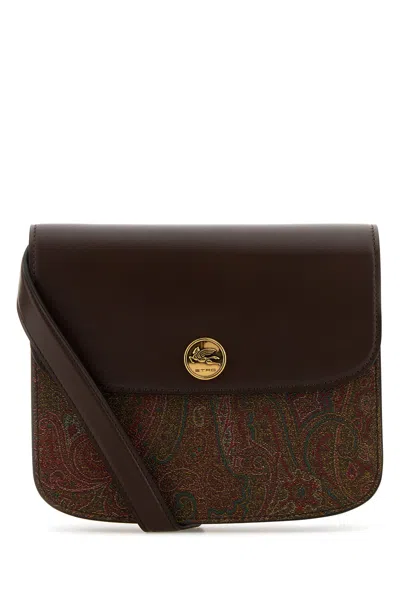 ETRO ETRO PRINTED CANVAS ESSENTIAL S CROSSBODY BAG