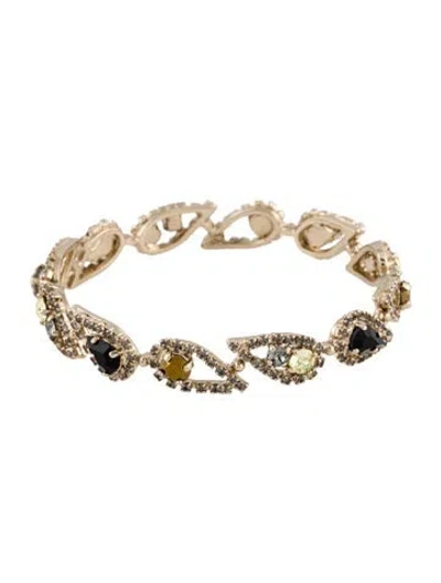 Pre-owned Etro Crystal Bangle Bracelet, 8"