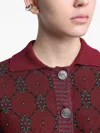 Etro Crystal-embellished Earcuff In Gray