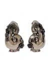 Etro Curly Earrings In Silver