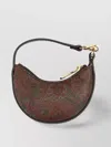 Etro Curved Shape Mini Handbag With Wrist Strap