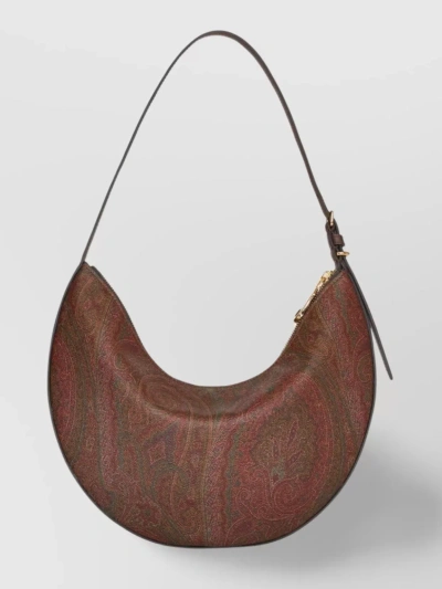 Etro Curved Silhouette Hobo Bag