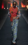 Etro Cutout Knit Vest In Multi