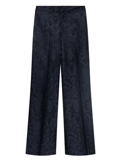 ETRO DAMASK-PATTERN STRAIGHT TROUSERS