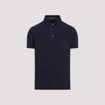ETRO DARK BLUE ROMA POLO