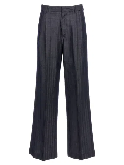 ETRO GREY WIDE LEG PANT