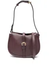 Etro Small Crossbody Bag With Adjustable Strap And Buckle Detail In Brown