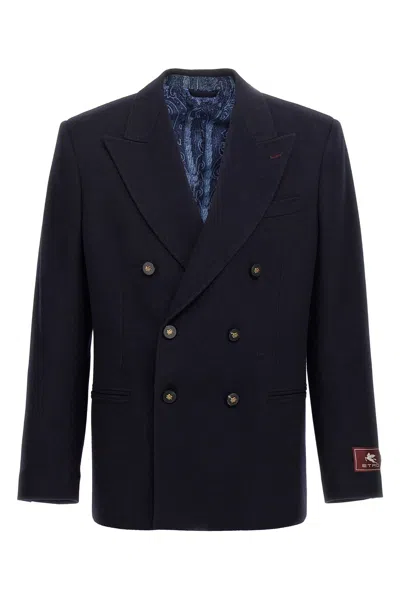 ETRO 'DECORATIVE BASTING' BLAZER