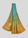Etro Dégradé Paisley Scarf In Green