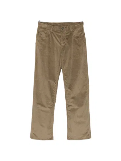 Etro Denim Cotton Jeans In Brown